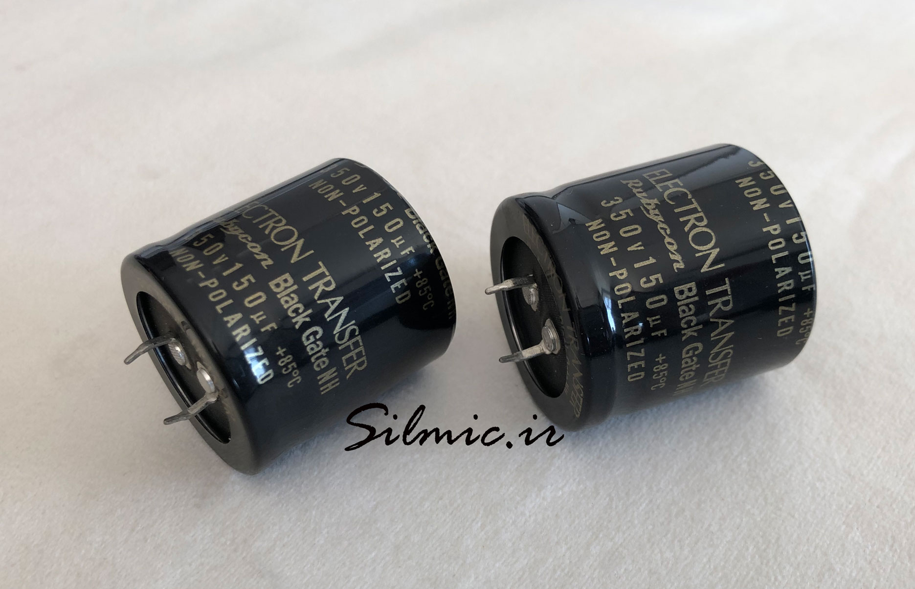 Rubycon Black Gate NH Series 150uf 350v Non-Polarized Electrolytic Capacitor