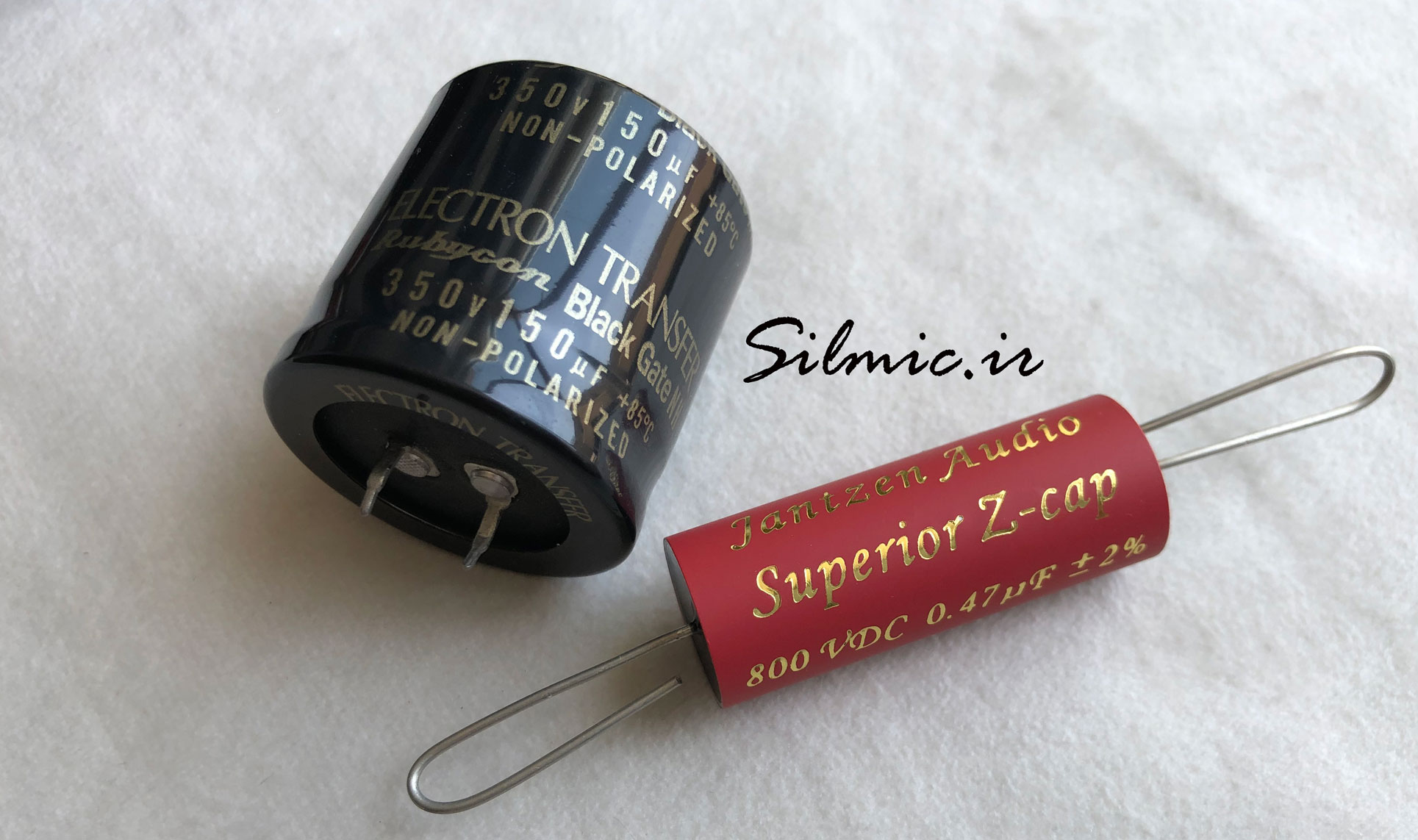 Rubycon Black Gate NH Series 150uf 350v Non-Polarized Electrolytic Capacitor