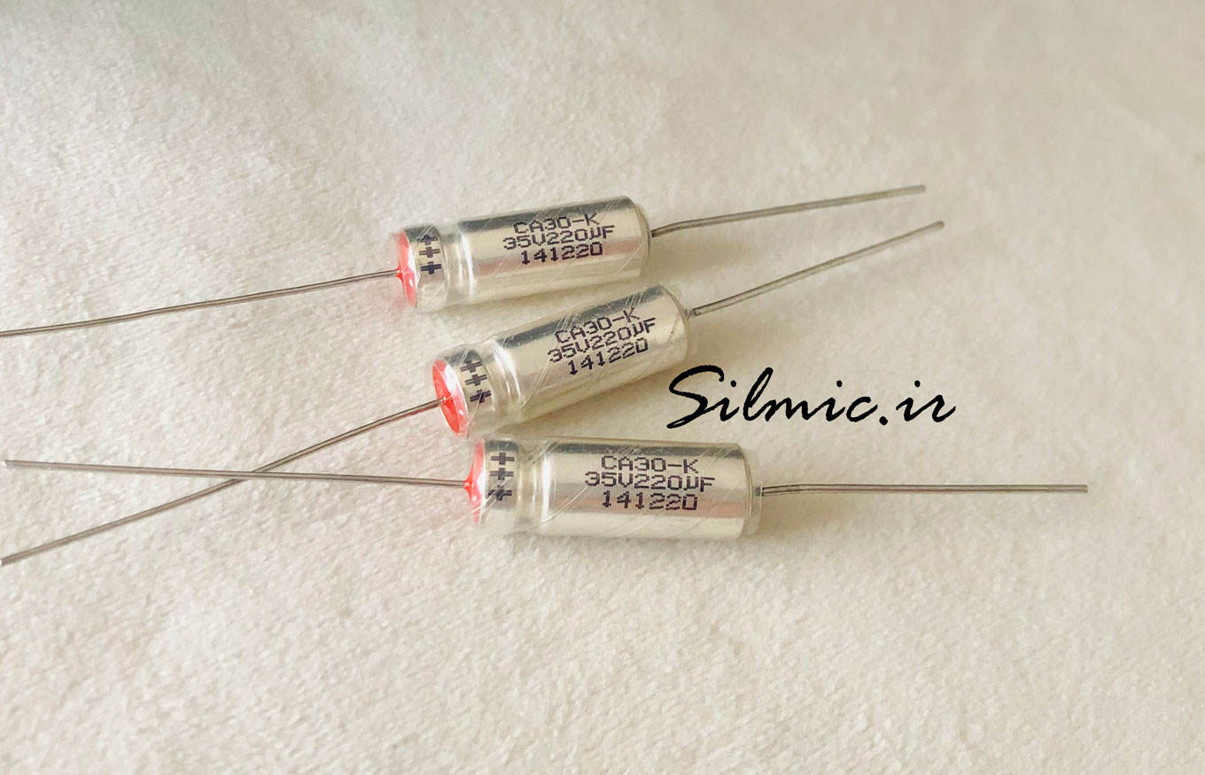 Wet Tantalum CA30-K 220UF 35V خازن تانتال نظامی 220 میکرو فاراد 35 ولت از نوع Wet CA30-K ساخت Topdiode
