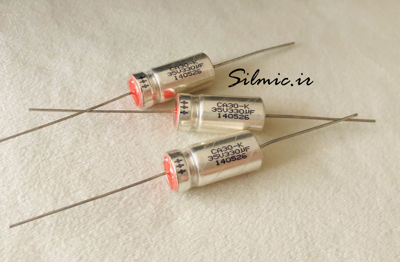 Wet Tantalum CA30-K 330UF 35V خازن تانتال نظامی 330 میکرو فاراد 35 ولت از نوع Wet CA30-K ساخت Topdiode