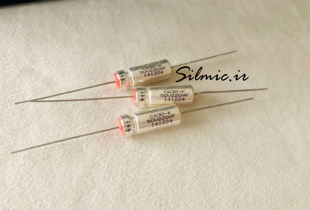 Wet Tantalum CA30-K 220UF 50V خازن تانتال نظامی 220 میکرو فاراد 50 ولت از نوع Wet CA30-K ساخت Topdiode