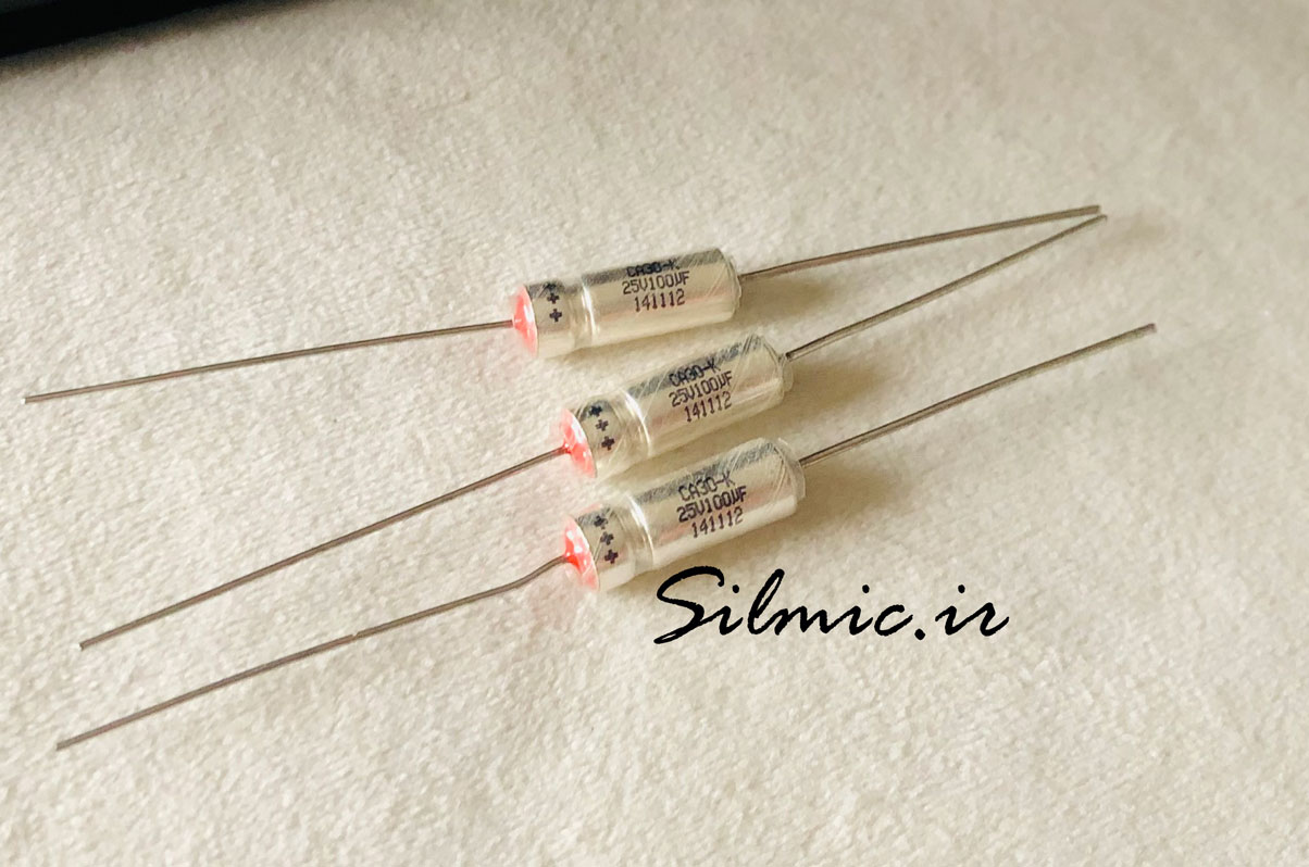 Wet Tantalum CA30-K 100UF 25V خازن تانتال نظامی 100 میکرو فاراد 25 ولت از نوع Wet CA30-K ساخت Topdiode